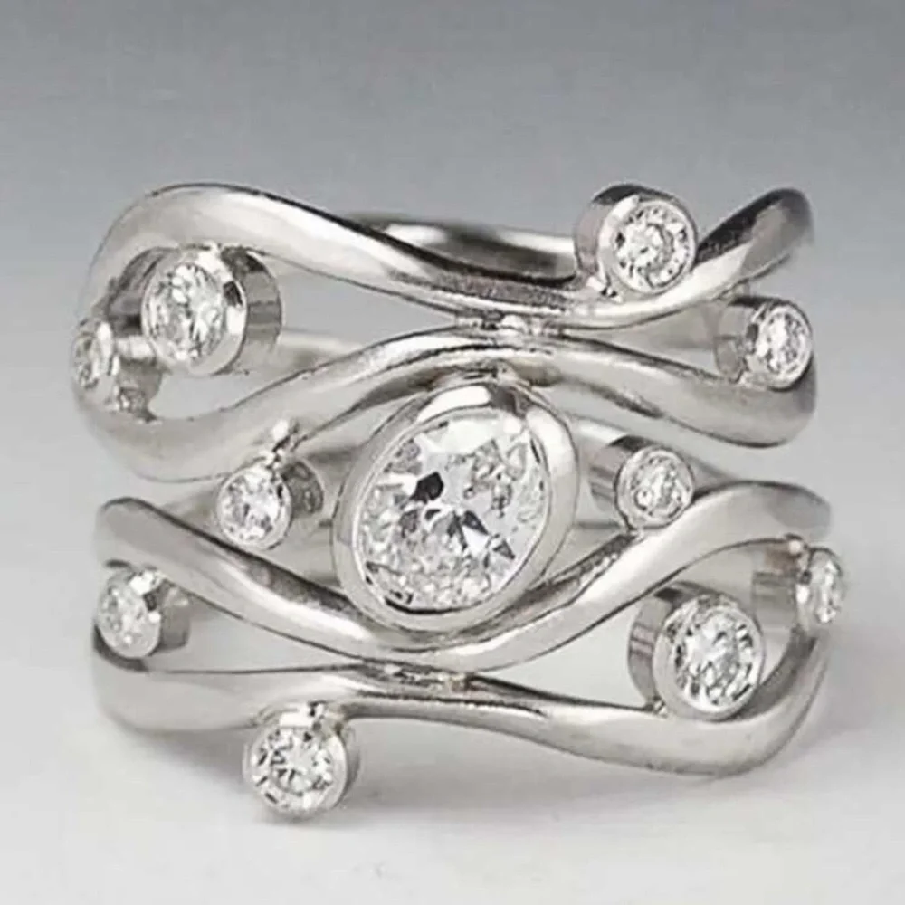 Eternity bridal rings